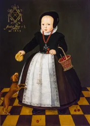 Porträt von Grietge Maertensdochter