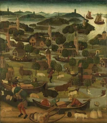 Elisabethflut von Meister der Heiligen Elisabeth-Tafeln, ca. 1490-95