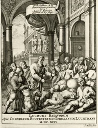 Titelseite von Exercitationes Practicae circa Medendi Methodum von Frederik Dekkers, 1694
