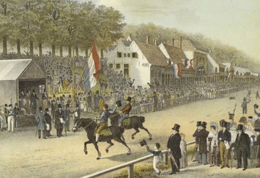 Trabrennen um die Goldene Peitsche, Leeuwarden, 24. Juli, 1830