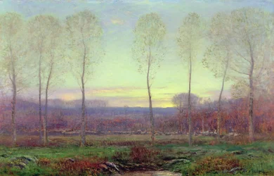 Oktober Dämmerung