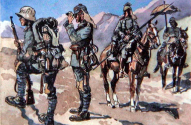 Deutsche Uniformen von 1917, Mazedonische Front