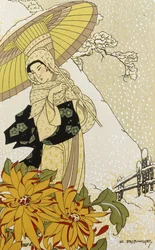 Schnee in Japan