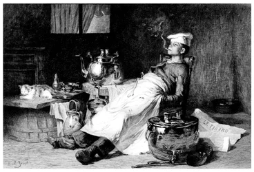 Nach der Tagesarbeit