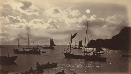Mondlichteffekt-Bucht von Panama, 1877