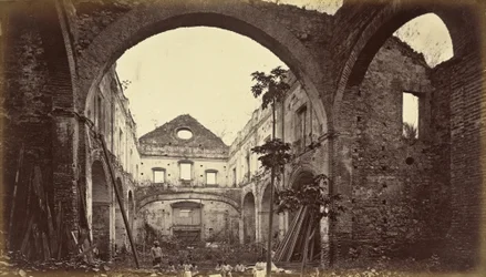 Ruinen der Kirche Santo Domingo-Panama, 1875, veröffentlicht 1877