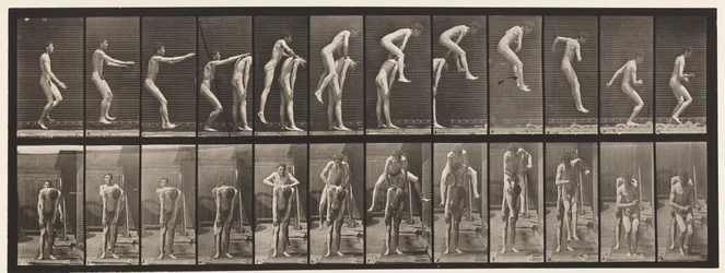 Tafel 166. Springen; Über den Rücken eines Mannes