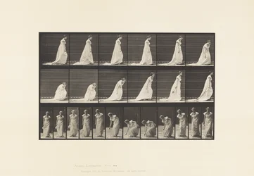 Tafel 209. Bücken und Aufheben eines Taschentuchs, 1885