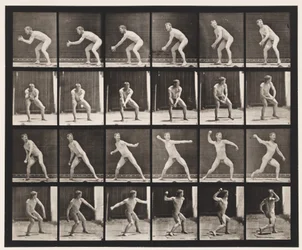 Tafel 283. Baseball; Fangen und Werfen, 1885