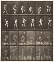 Tafel 302. Einen Ball aufheben und werfen, 1885