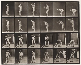 Tafel 312. Einen 75-Pfund-Stein heben