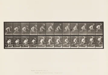Tafel 472. Kind, krabbelt die Treppe hinauf, 1885