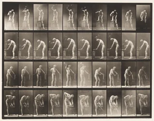 Tafel 491. A, Am Amboss hämmern; B, Am Amboss hämmern