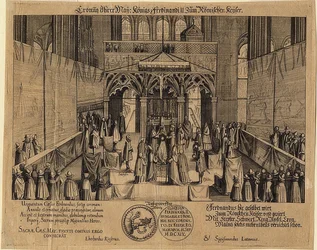 Die Krönung Königs Ferdinand II. zum Römischen Kaiser. 1619