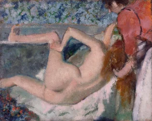 Nach dem Bad, ca. 1895