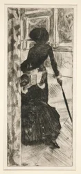 Im Louvre: Die Malerei (Mary Cassatt)
