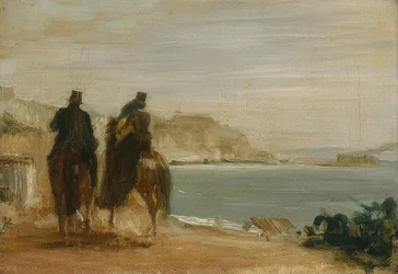 Ausritt am Meer