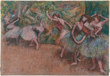 Ballettszene, um 1907