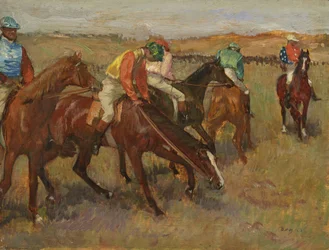 Vor dem Rennen, ca. 1882