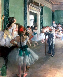 Tanzklasse, 1874