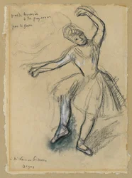 Tänzerin; Danseuse, 1880er Jahre