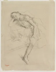Tänzerin in Ruhe, ca. 1895