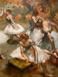 Tänzerinnen auf der Bühne (Detail)