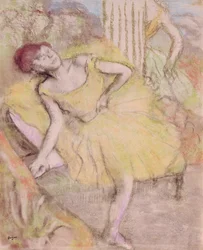 Tänzerin in Ruhe, um 1897-1900