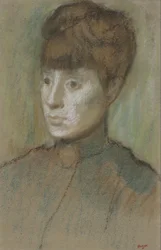 Kopf einer Frau, 1884