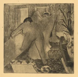 Nach dem Bad, 1879-1880