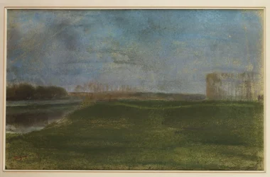 Wiese am Fluss