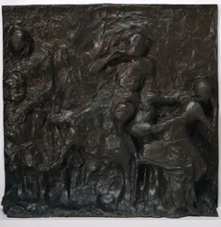 Äpfel pflücken, ca. 1881, gegossen ca. 1919-1932