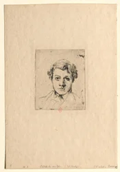 Porträt des Bruders des Künstlers (René Degas)