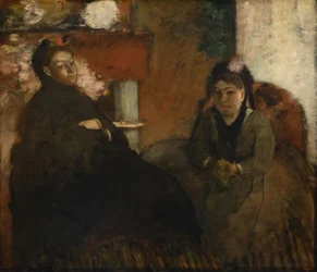 Porträt von Mme Lisle und Mme Loubens