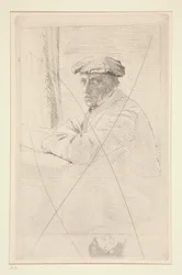 Porträt des Graveurs Joseph Tourny