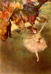 Prima Ballerina, um 1876