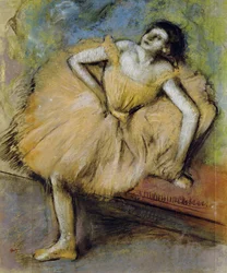 Sitzende Tänzerin, ca. 1894
