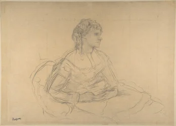 Studie für „Madame Théodore Gobillard“ (Yves Morisot)