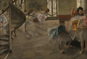 Die Probe, ca. 1877