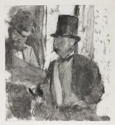 Die beiden Kenner, ca. 1880