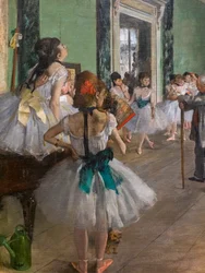 Die Tanzklasse (Detail)