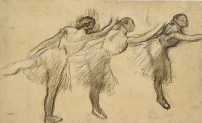 Drei Studien einer Ballerina