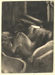 Frau beim Lesen