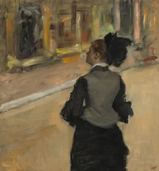 Frau von hinten gesehen