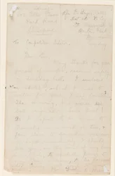 Brief an einen Zeitungswettbewerbsredakteur, 1914-18