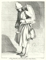 Kalt oder heiß, wer will einen Drink (Stich)