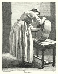 Küchenmagd (Gravur)