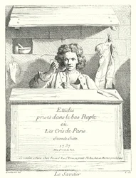 Der Schuster (Gravur)