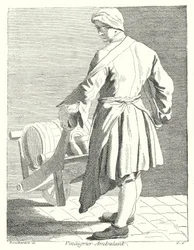 Reisender Essigverkäufer (Gravur)