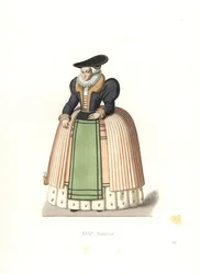 Frau aus dem Elsass